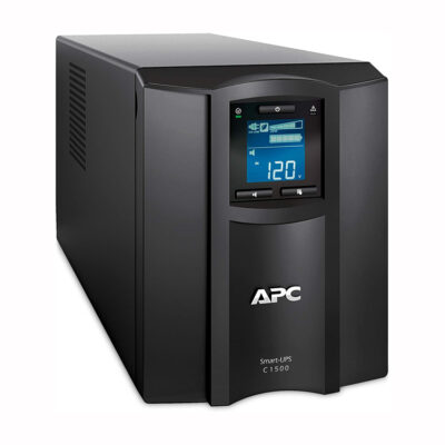APC by Schneider Electric Smart-UPS SMC SmartConnect – SMC1500IC – Uninterruptible Power Supply 1500VA (Cloud enabled, 8 Outlets IEC-C13), Black