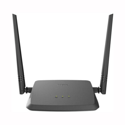 D-Link DIR-612 Wireless N300 2.4Hhz Single Band Router with 2 5-dBi External Antenna – Black