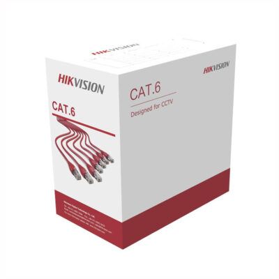 Hikvision LAN Network Cable Wire CAT-6 (LAN Cable 305 Meter)