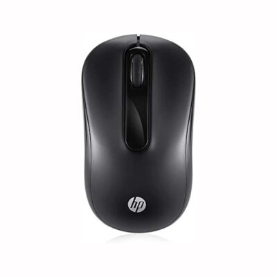 HP S1000 2.4G Wireless Optical Mute Mouse, 1600dpi (Black)