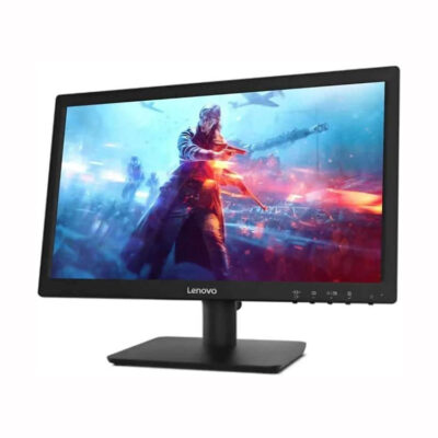 Lenovo Monitor D19 10 18.5″ Display with 409.8×230.4 mm Display Area and Twisted Nematic panel, 1366×768 Resolution, Black, 61E0KCT6UK
