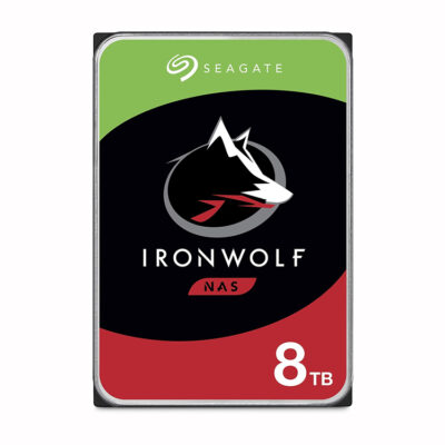 Seagate IronWolf 8 TB NAS Internal Hard Drive HDD – 3.5 Inch SATA 6 Gb/s 7200 RPM 256 MB Cache for RAID Network Attached Storage (ST10000VN0004)