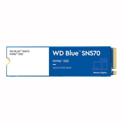 Western Digital 1TB WD Blue SN570 NVMe Internal Solid State Drive SSD – Gen3 x4 PCIe 8Gb/s, M.2 2280, Up to 3,500 MB/s – WDS100T3B0C