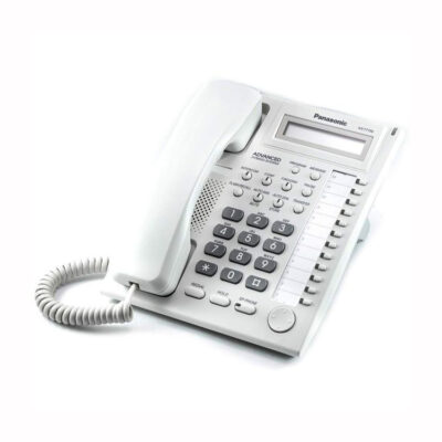 Panasonic Telephone, Caller ID name & number, Speakerphone, 12 key telephone | KX-T7730