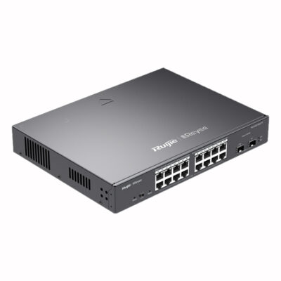 Ruijie RG-ES218GC-P 18-Port Gigabit Managed Switch with 16 PoE+ Ports