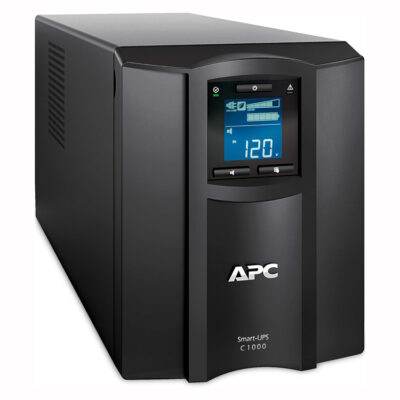 APC by Schneider Electric Smart-UPS SMC SmartConnect – SMC1000IC – Uninterruptible Power Supply 1000VA – (Cloud enabled, 8 Outlets IEC-C13)