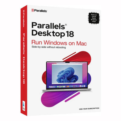 Parallels Desktop 18 For Mac, Run Windows & macOS Simultaneously on Mac, Works on Intel & Apple M-Series Chips, 1 Year, Digital download
