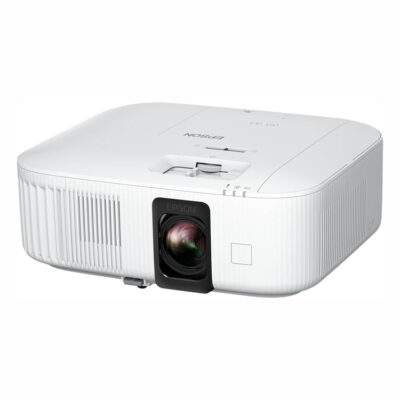 EPSON EH-TW6150 4K PRO-UHD projector, 2,800 lumen brightness, lag time of less than 20ms, 3LCD technology, USB, HDMI
