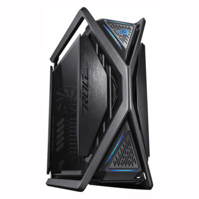 ASUS Hyperion Gr701 Full Tower E-Atx Gaming PC Case, 9 Expansion Slots, Tempered Glass, Black
